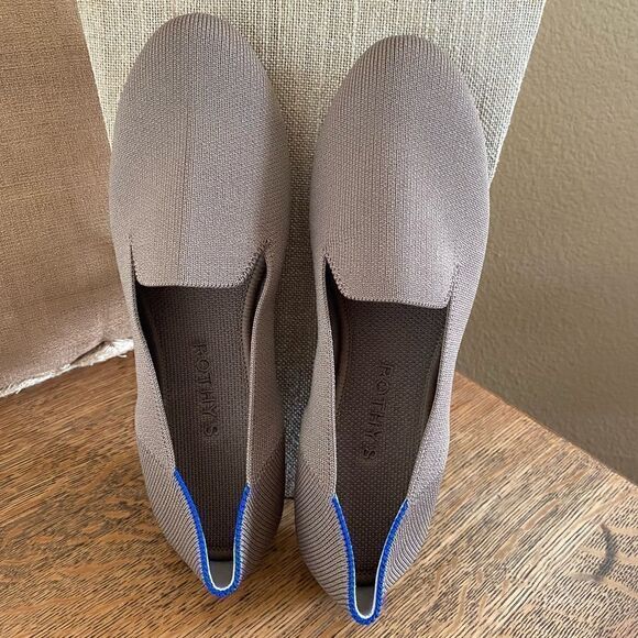 Rothy's The Loafer Women's Size 8 US Mocha Round Toe Slip On Flat Shoes. NWOT! - Picture 9 of 10